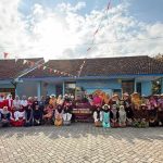 Pawai lansia di Tulungagung.