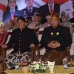 Upacara bendera peringatan Hari Ulang Tahun (HUT) ke-80 Kemerdekaan Republik Indonesia di Kabupaten Tulungagung, Minggu (17/8/2025).