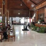 Kegiatan nonton bareng pidato kenegaraan Presiden RI Prabowo Subianto bersama Forkopimda Tulungagung di Pendapa Kongas Arum Kusumaning Bongso.